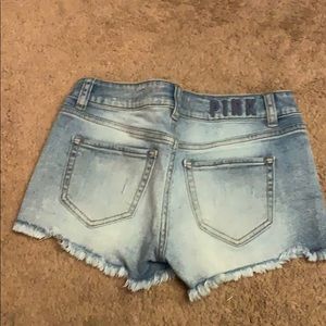 PINK Victoria's Secret Shorts - Pink denim shorts size 2 PINK Victoria's Secret Shorts - Pink denim shorts size 2